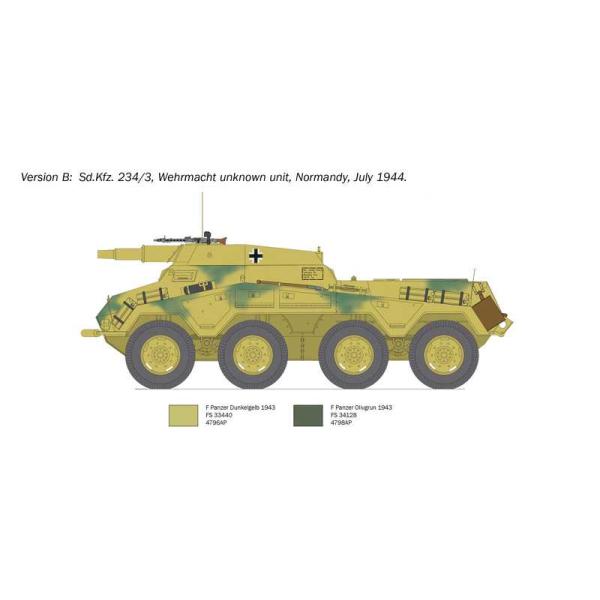 Model Kit vojenský 6756 - Sd. Kfz. 234/3 (1:35) (obrázek 5)