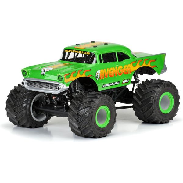 Pro-Line karosérie 1:8 Chevy Bel Air 1957 "Avenger Edition" čirá: Losi LMT (obrázek 3)