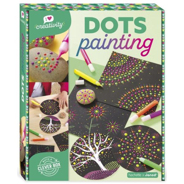 Janod I love creativity Maľovanie bodkami od 8 rokov