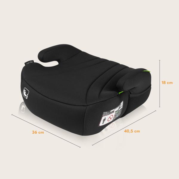 Lionelo Autosedačka Luuk i-Size (125-150 cm) Černá (obrázek 11)