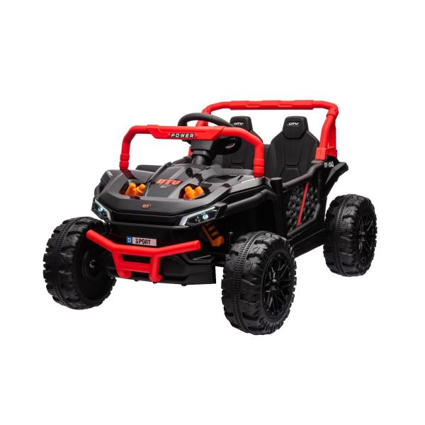 Elektrické autíčko UTV Small 12V, černé, Pohon zadních kol, 12V baterie (obrázek 5)