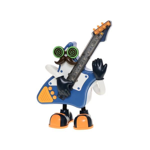 Mr. Rock kytara 25 cm na baterie tančící se světlem a zvukem