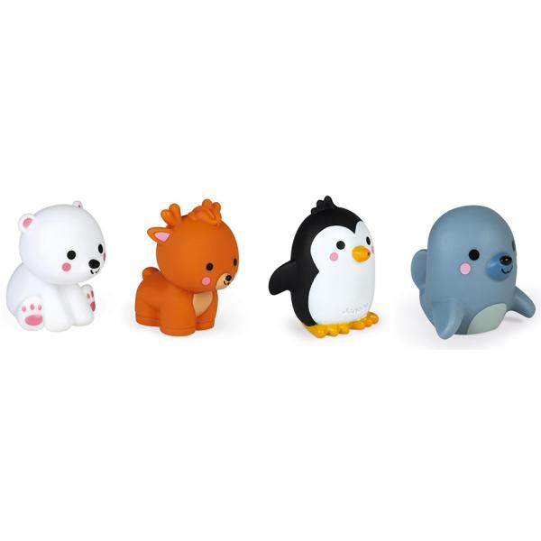 Janod hračka do vody Polárne zvieratká 4 ks