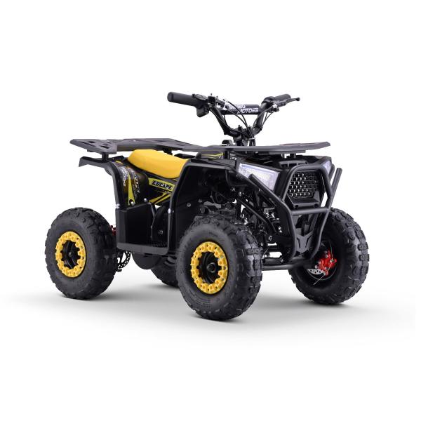 Elektrická čtyřkolka pro děti Beneo Motors ESCAPE-Electric žlutá – 800W