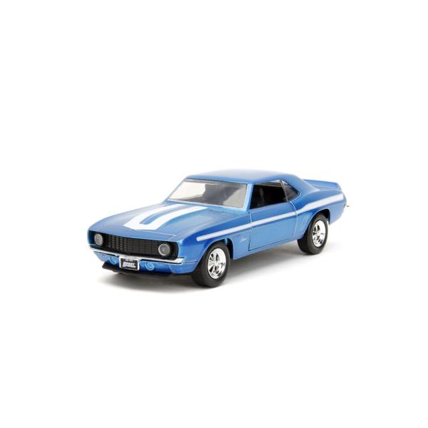 Rychle a zběsile Twin Pack Chevrolet Camaro 1969 a Dodge Charge Wide Body 1968, 1:32 Wave (obrázek 6)