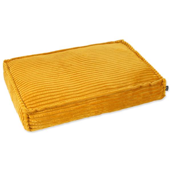 Materasso Dog Fantasy Strip senape 90x60cm