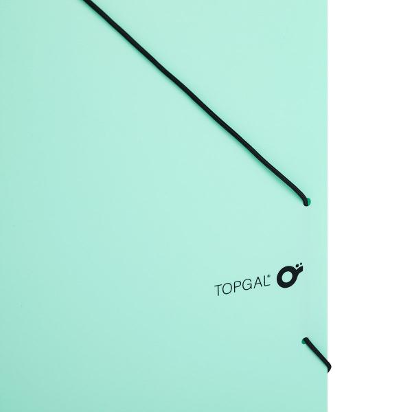 Zelený obal na sešity Topgal FOLDER 24068