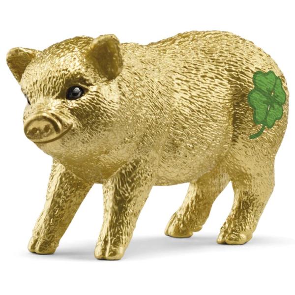 Schleich Limitovaná edícia - Vianočné zlaté prasiatko