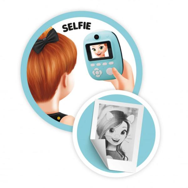 Fotoaparát s tiskárnou + svitky pro tisk (PV07)