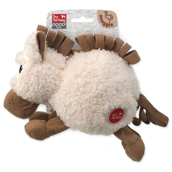 Hračka Dog Fantasy Snuggle mix zvířat s pískacím balónem 15cm (obrázek 4)