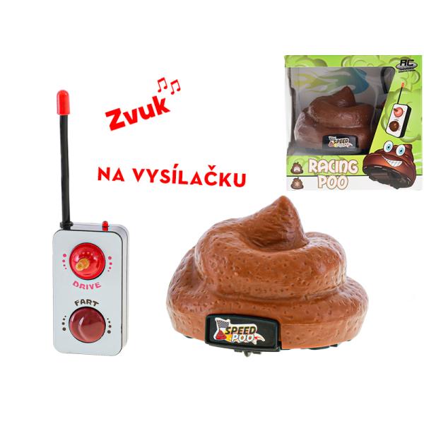 R/C lejno prdící 8cm na baterie 27MHz v krabičce