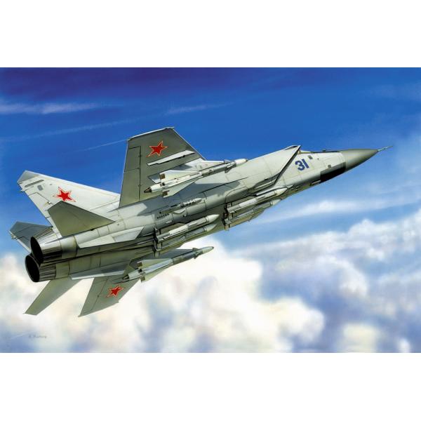 Model Kit letadlo 7229 – MIG-31 Soviet Interceptor (1:72)