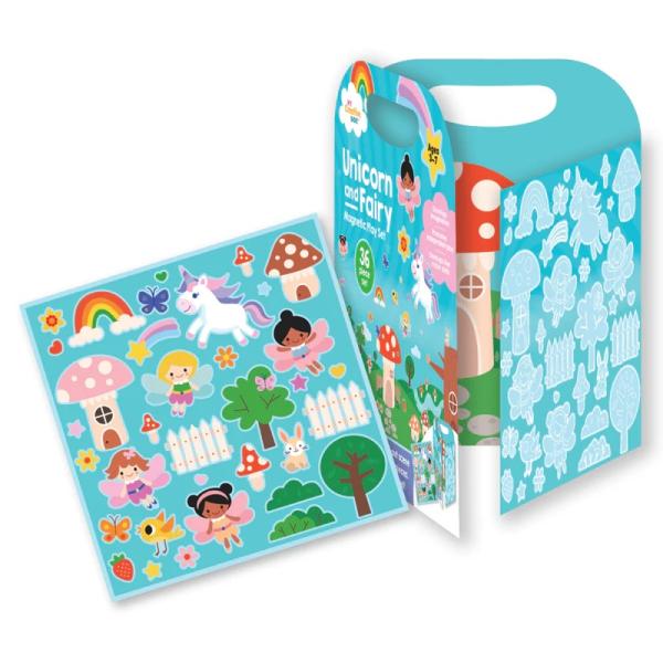 MY CREATIVE BOX® Magnetický set Víly a jednorožci