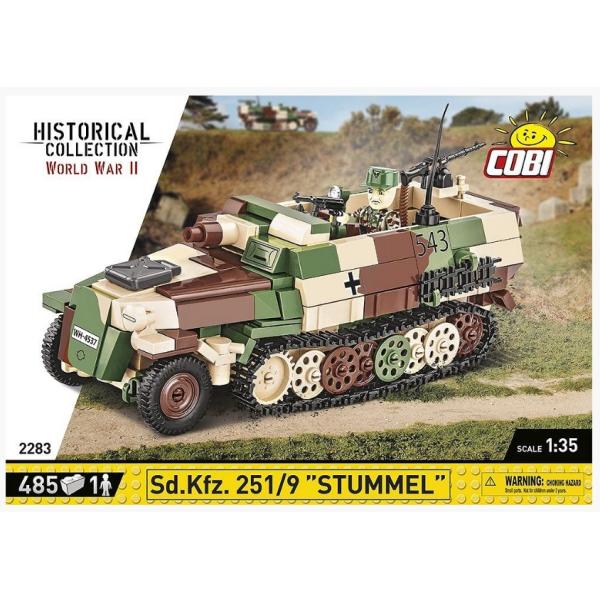 Cobi 2283 II WW Sd. Kfz. 251/9 STUMMEL, 1:35, 485 k, 1 f