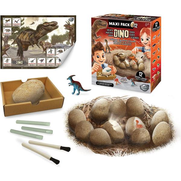 Dinosauří vejce 12ks (2138)