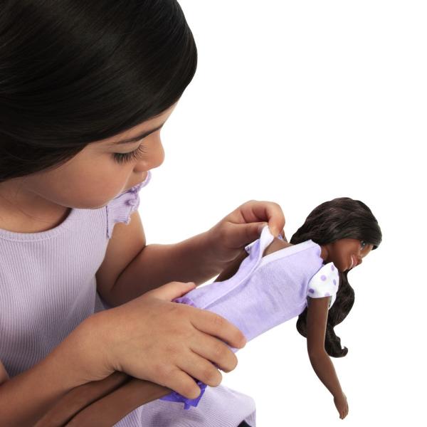 Barbie HLL18 Moje První Barbie Panenka – Černovláska s pudlíkem (obrázek 3)