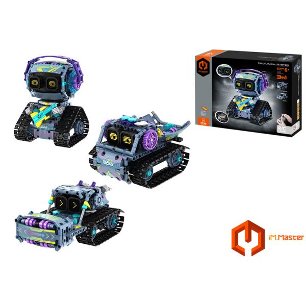 iM.Master Stavebnice robot s kytarou 3v1 RC na dálkové ovládání 14×15,7×21,6 cm