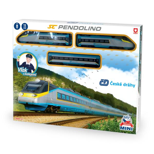Vlak Pendolino Naše železnice Mini na baterie (obrázek 3)