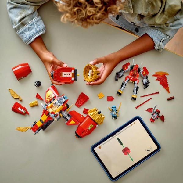 LEGO® Ninjago 71830 Kaiův bouřkový jezdec a drak