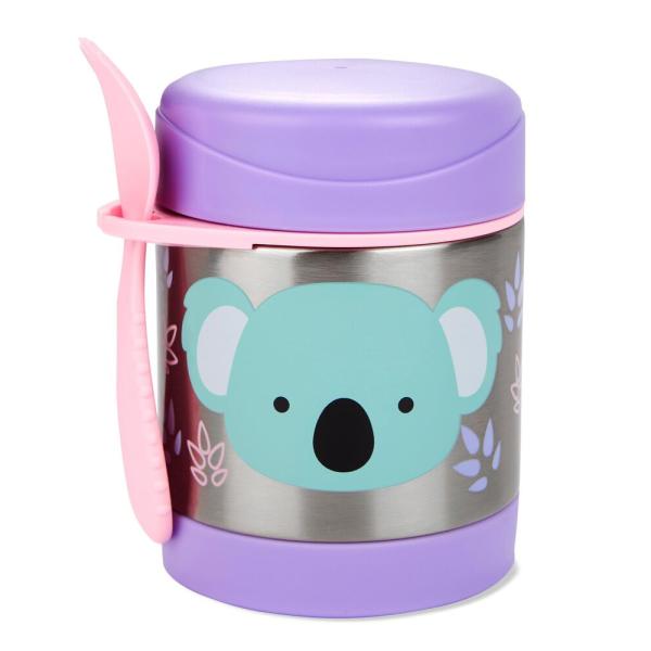 SKIP HOP Zoo Termoska na jídlo se lžičkou / vidličkou Koala 325ml,