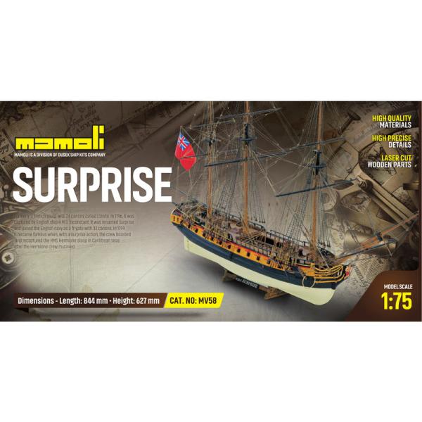 MAMOLI HMS Surprise 1796 1:75 kit