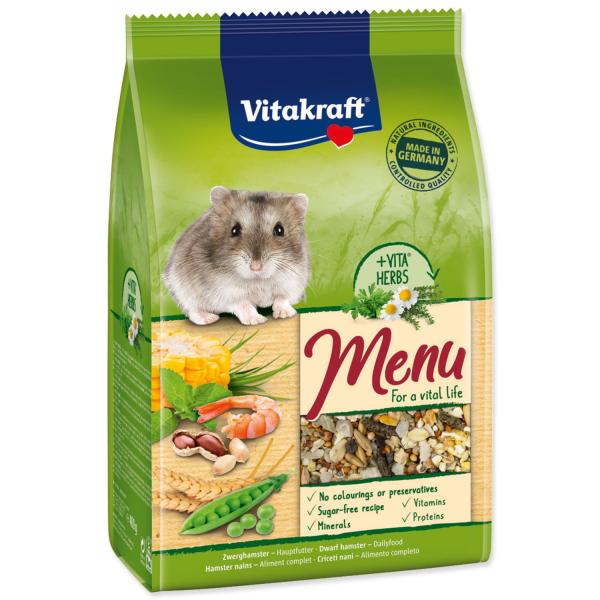 Krmivo Vitakraft Menu malé křečky 400g