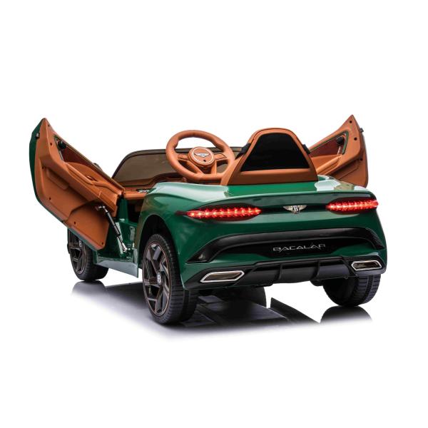 Elektrické autíčko Bentley Bacalar 12V, zelené, Dveře otevírající se nahoru, 2.4 GHz dálkový (obrázek 8)