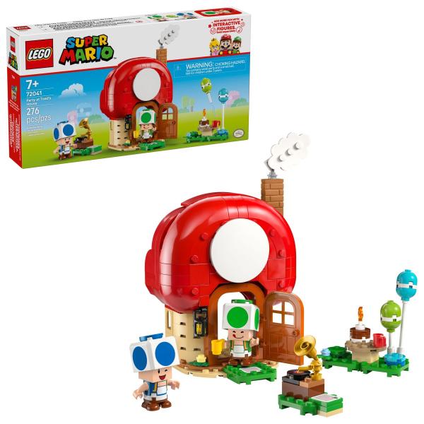 LEGO® Super Mario 72041 Toad a párty v jeho dome