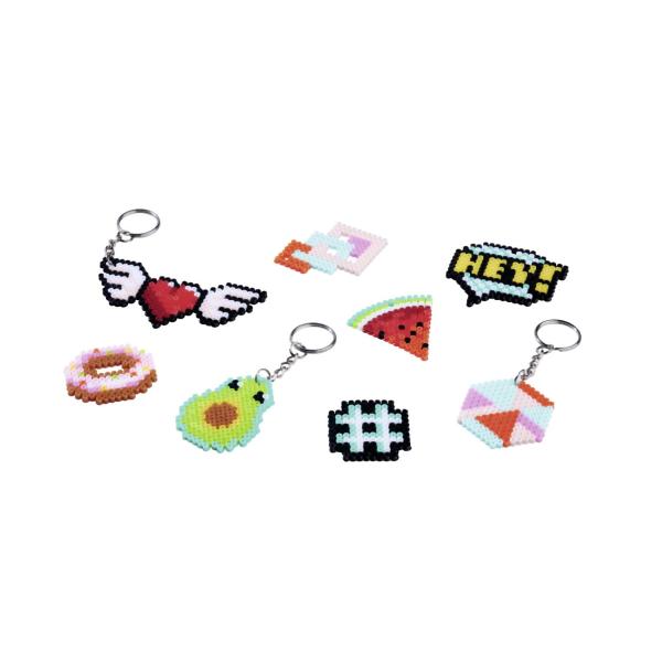 A&F Mini žehlicí korálky výroba klíčenky