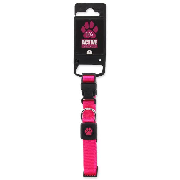 Obojek Active Dog Premium S růžový 1,5x27-37cm (obrázek 3)