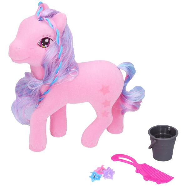 Poník s vrkôčiky česacou 22 cm