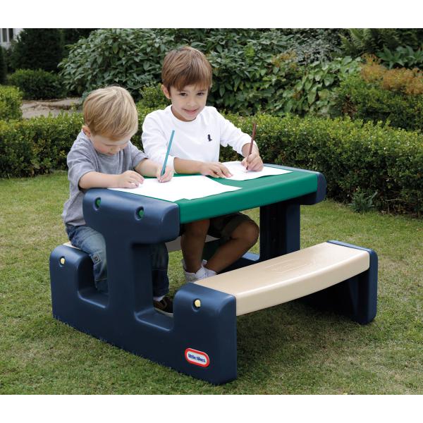 Little Tikes Junior Piknikový stůl Jungle (obrázek 5)