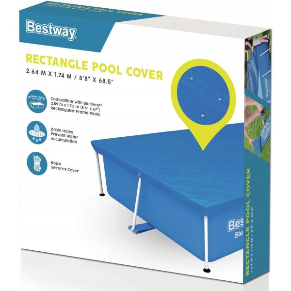 Bestway 58105 Krycí plachta 259 x 170 cm (obrázek 7)