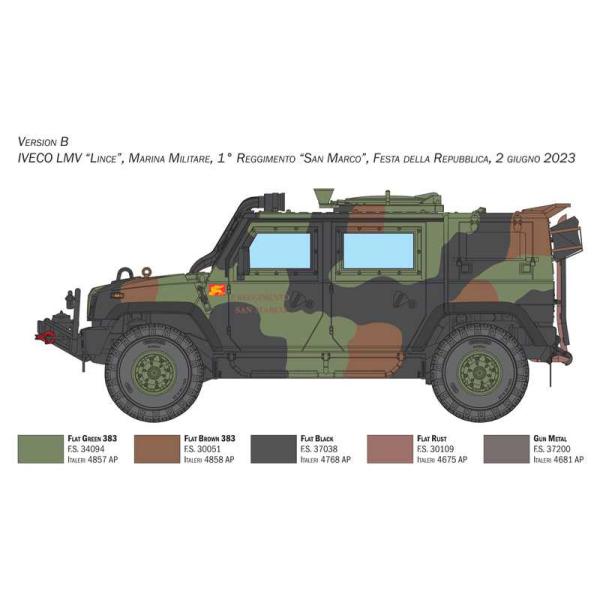 Model Kit military 6766 - VTLM Lince (1:35) (obrázek 6)