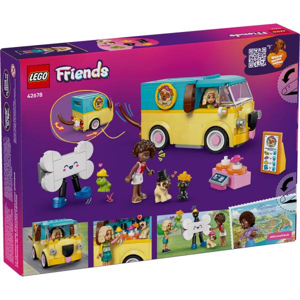 LEGO® Friends 42678 Dodávka s doplňky pro mazlíčky
