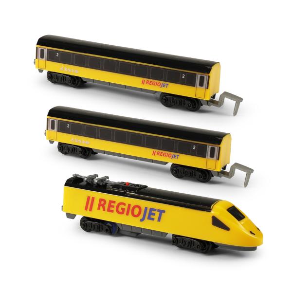 Vlak RegioJet Naše železnice Mini na baterie