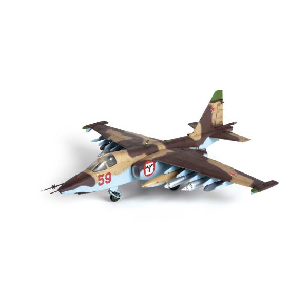 Model Kit letadlo 7312 - Sovětský útočný letoun Su-25 "Frogfoot" (1:72) (obrázek 6)