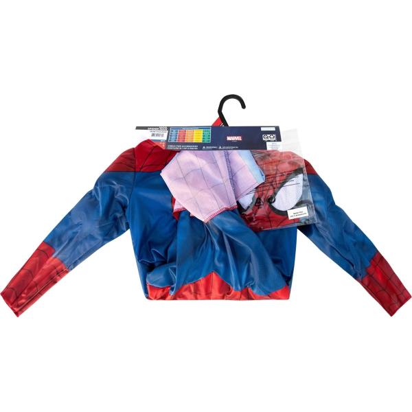 SPIDERMAN BLACK LINE dětský kostým velikost L(122-128 cm) (obrázek 4)