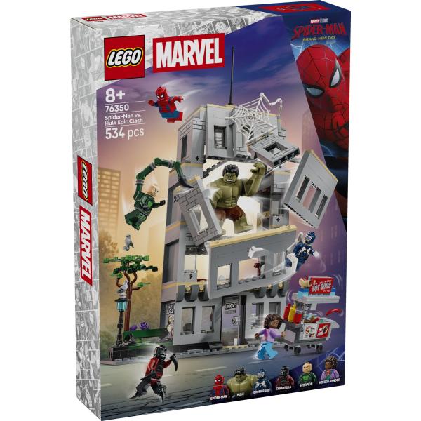 LEGO® Marvel 76350 Epický souboj: Spider-Man vs. Hulk (obrázek 3)