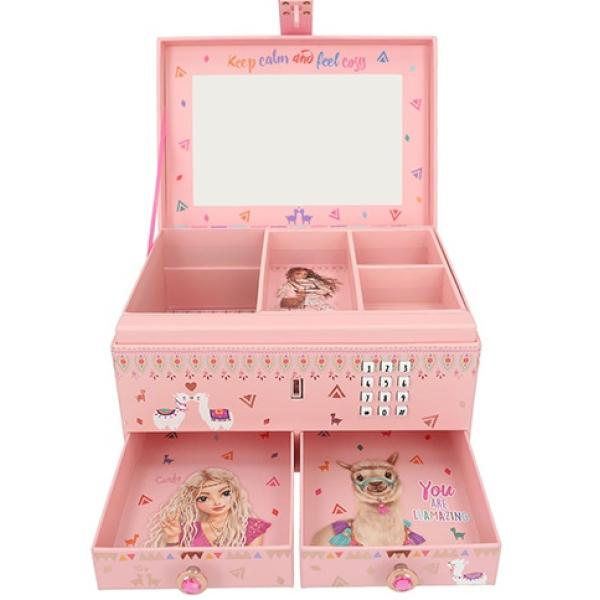 Top Model Šperkovnice na číselný kód, Talita a lama, s melodií (obrázek 3)