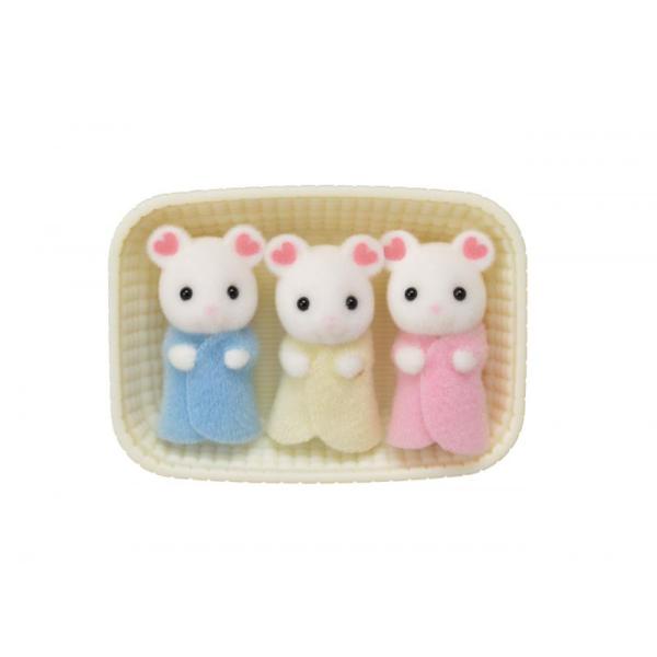 Sylvanian Families Baby Marshmallow myšky trojčata