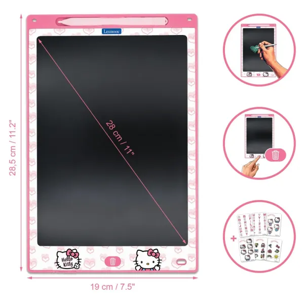 Kreslicí tablet s E-inkem - Hello Kitty (obrázek 3)