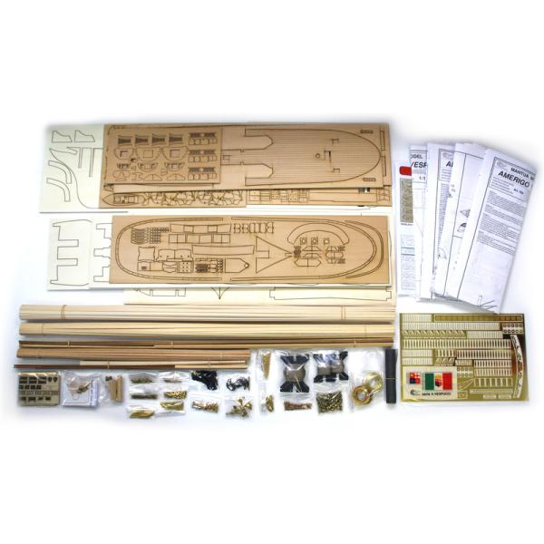 Mantua Model Amerigo Vespucci 1:100 kit (obrázek 4)
