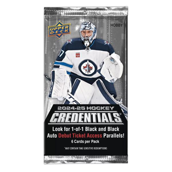 2024-25 Upper Deck Credentials Hockey Hobby Pack-image