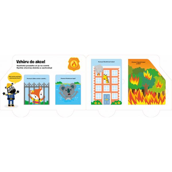 Jedeme hasiči – Obrázková školička pro nejmenší