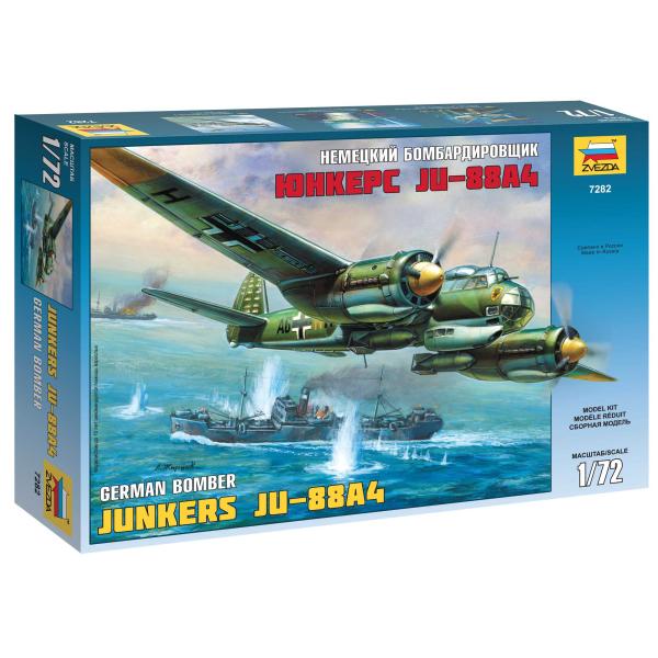 Kit de modelo avión 7282 - Junkers Ju-88A4 (1:72)