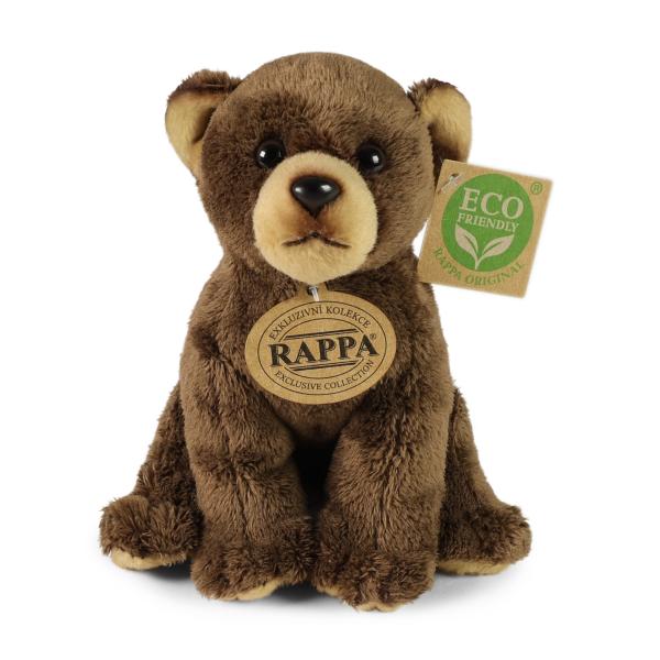 Plyšový medvěd hnědý sedící 15 cm ECO-FRIENDLY (obrázek 3)