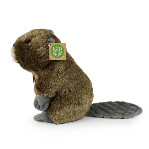 Plyšový bobr 22 cm ECO-FRIENDLY (obrázek 4)