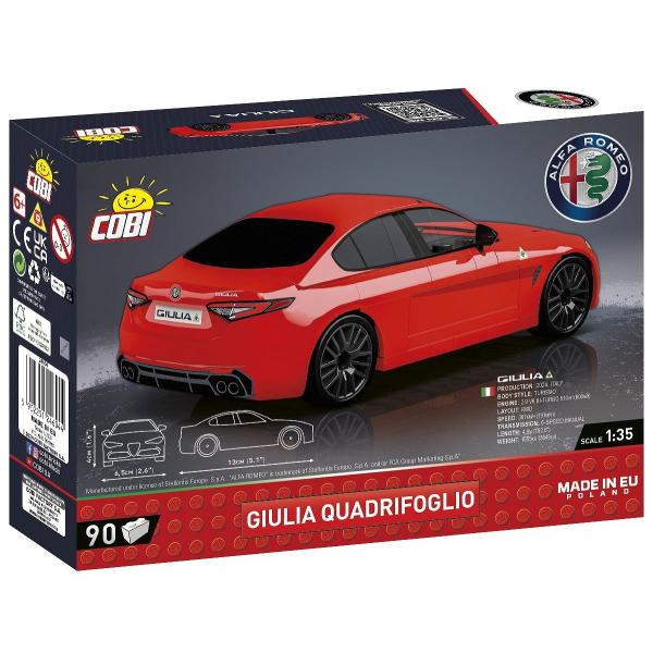 Cobi Alfa Romeo Giulia Quadrifoglio, 1:35, 90 k