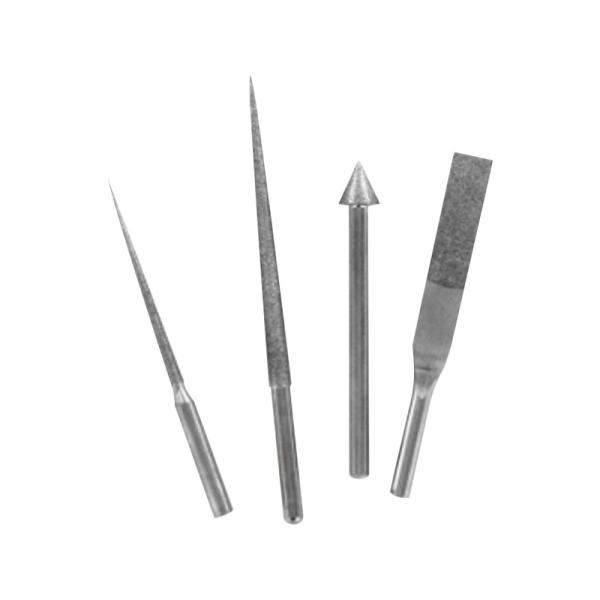 Modelcraft diamantové ihlové pilníky (sada 4ks)